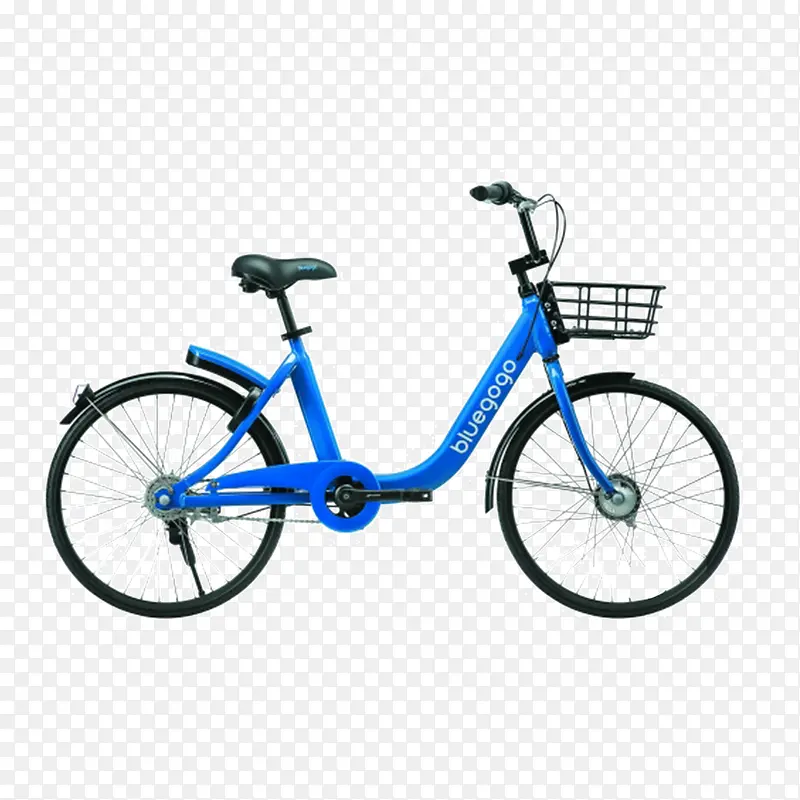 共享单车蓝色