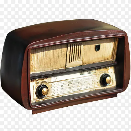 破旧收音机