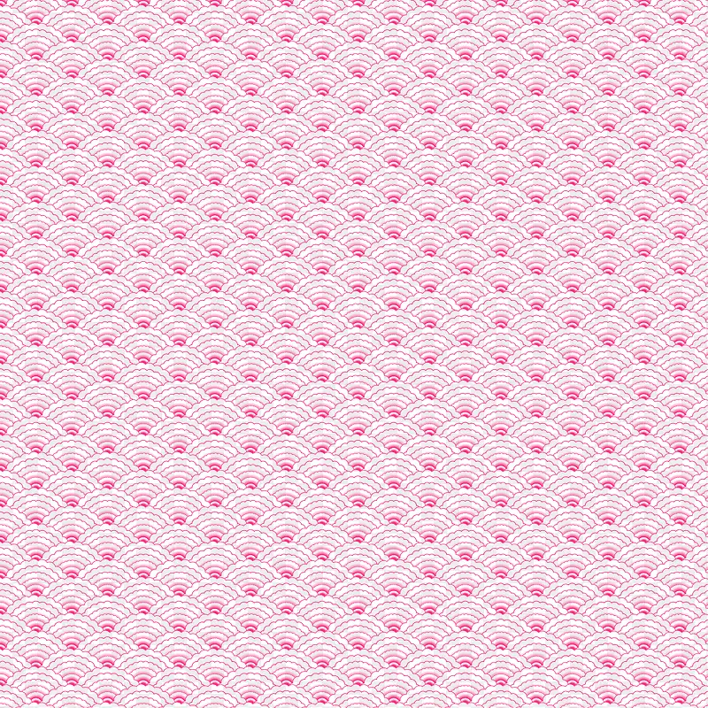 粉色中国风海浪边框纹理