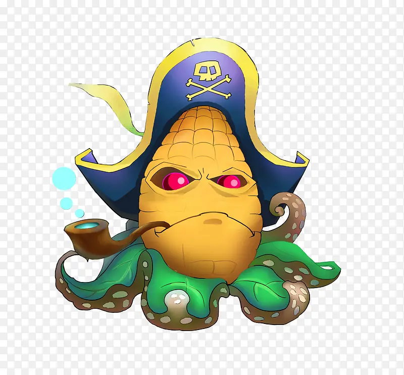 海盗船长玉米