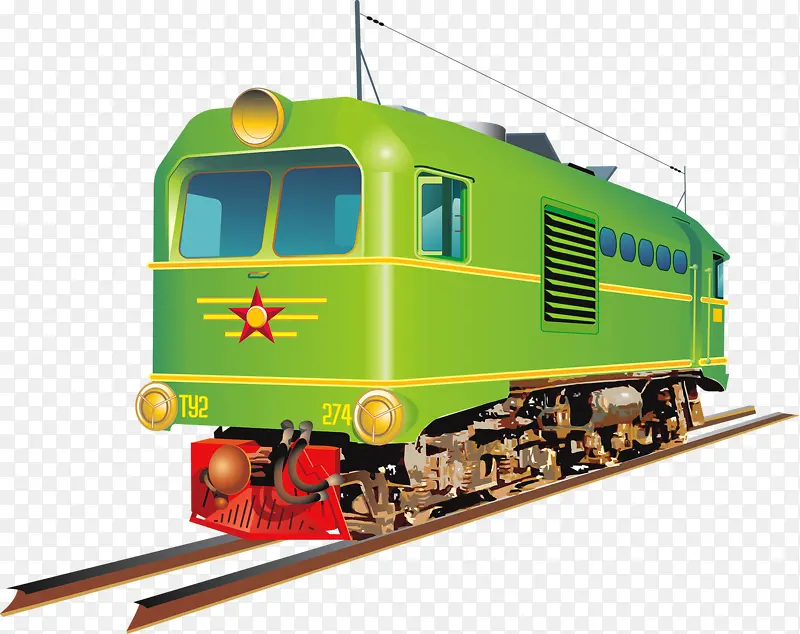 绿色小火车