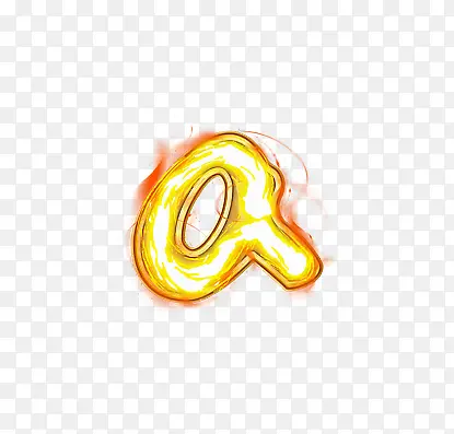 荧光棒字母q