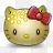 hello kitty burger icon