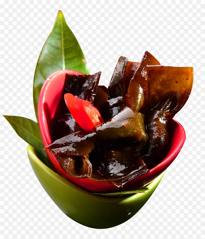 美味海带结图片素材