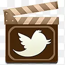小鸟Twitter电影风格logo图标