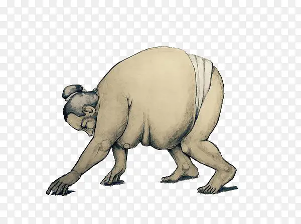 素描相扑