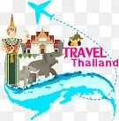 泰国旅游图案