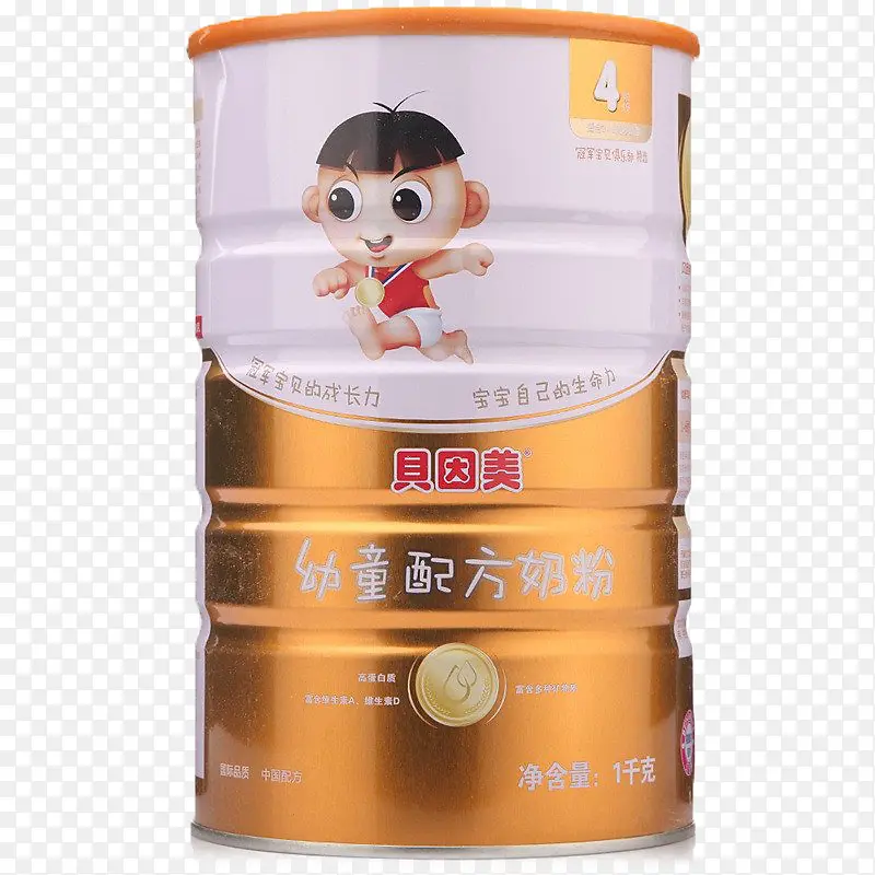 贝因美幼童配方奶粉4段