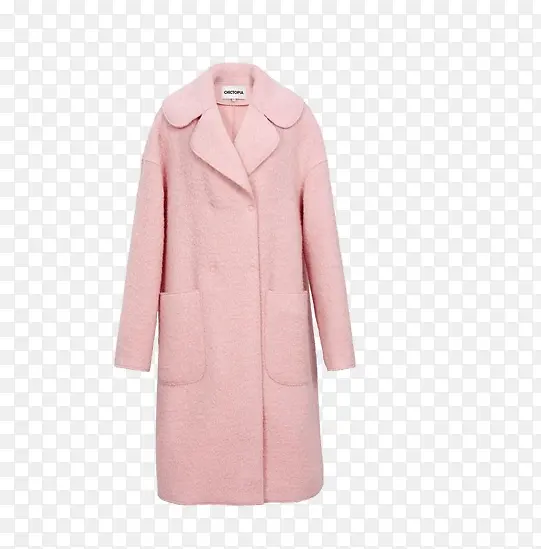 粉色大衣