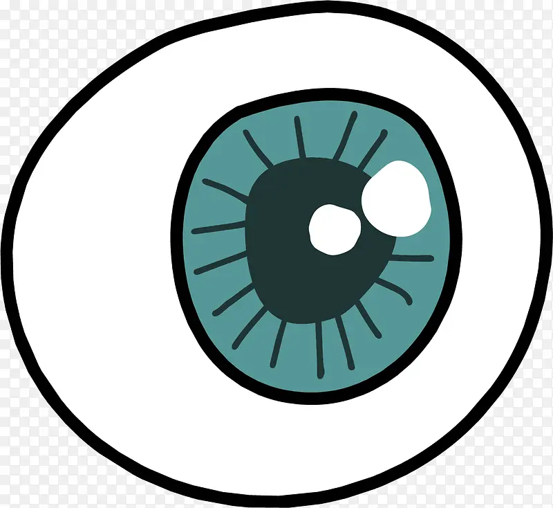 简约眼珠眼球