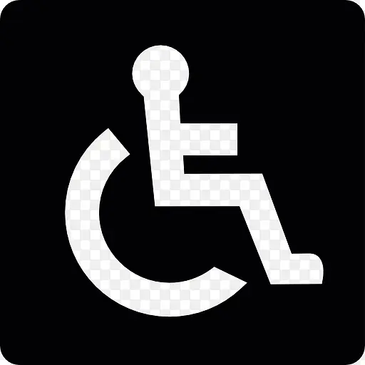 轮椅无障碍唱图标