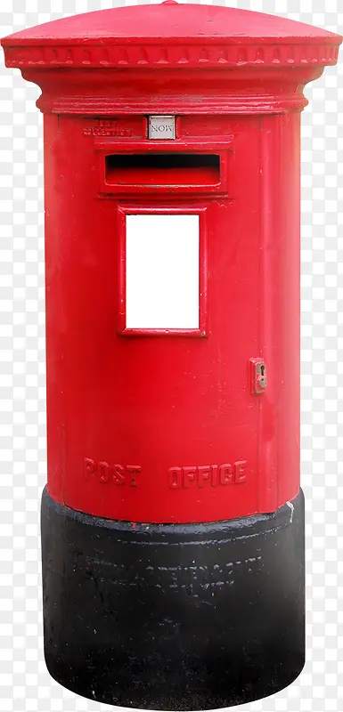 红色欧式邮筒设计