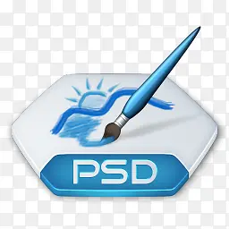 Adobe photoshop psd图标