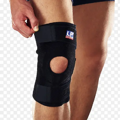 调整型膝部束带护膝