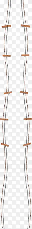 麻绳吊绳木夹子素材