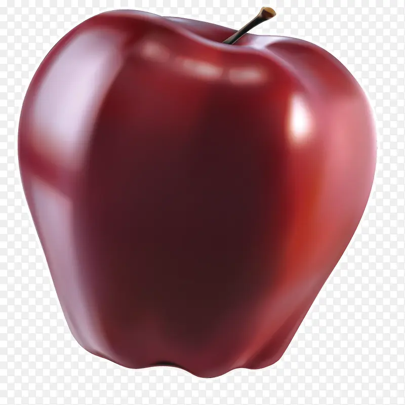 矢量健康食品苹果