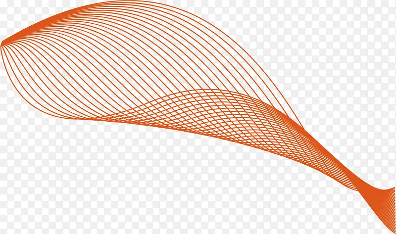 橙色网格线条素材图片