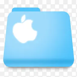 苹果文件夹卡通图标设计