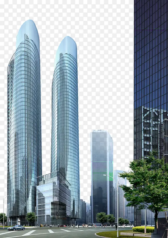 商业高楼大厦