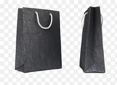两个黑色手提袋
