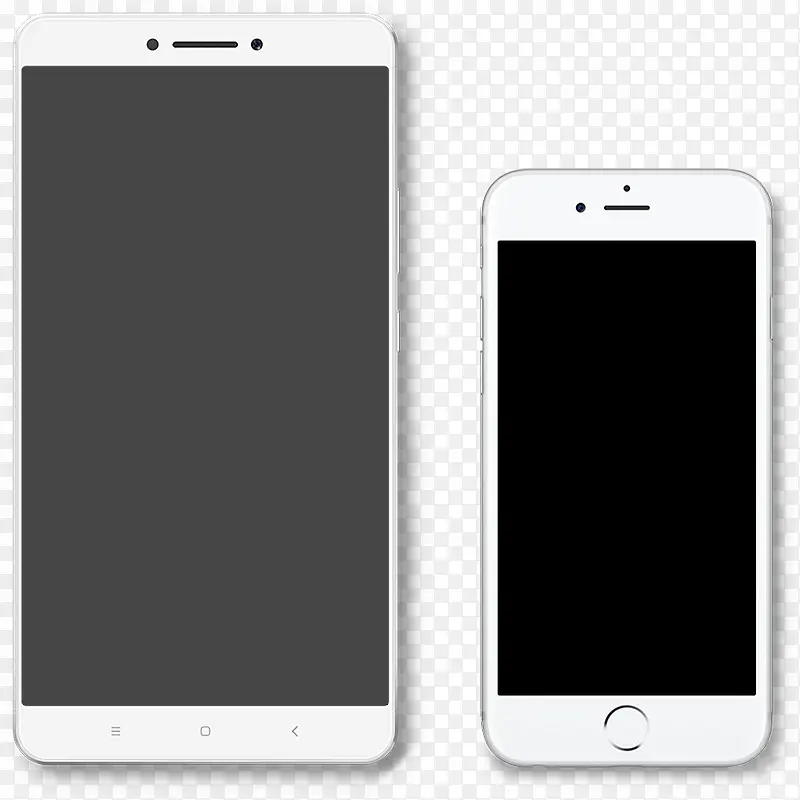 手绘小米手机模型