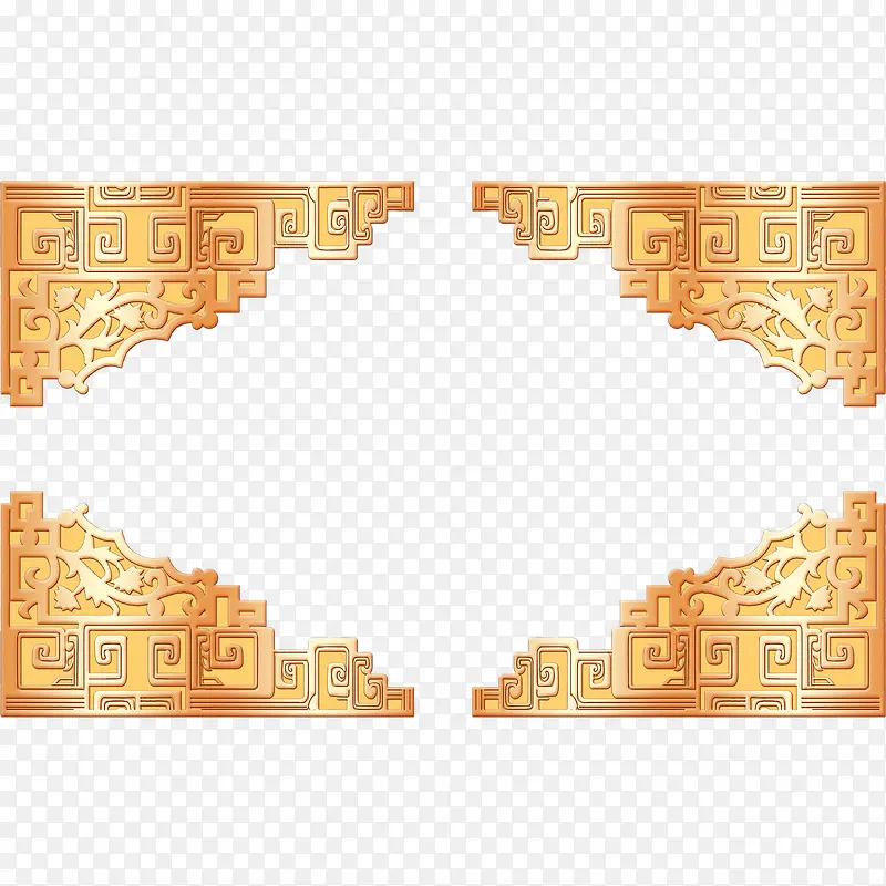 金色中国风节日装饰PNG图片素材下载_图片编号qwwbpzgw-免抠素材网