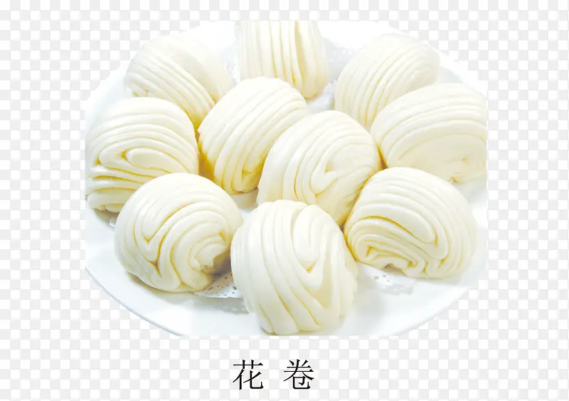 雪白小花卷
