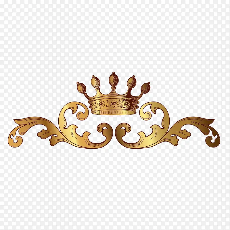 金色的皇冠样式