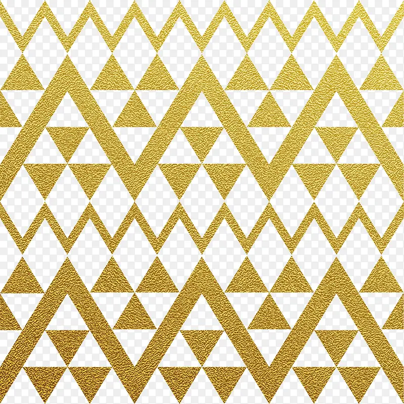 金色渐变三角形