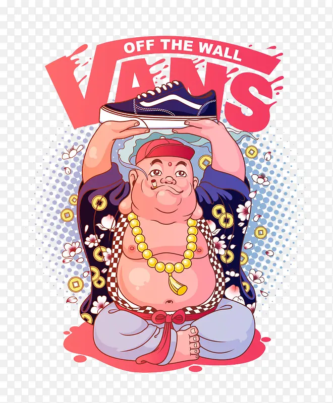 VANS鞋子卡通人物