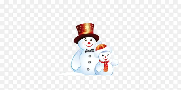 可以雪人素材