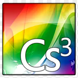 Adobe CS3电脑彩色图标透明png