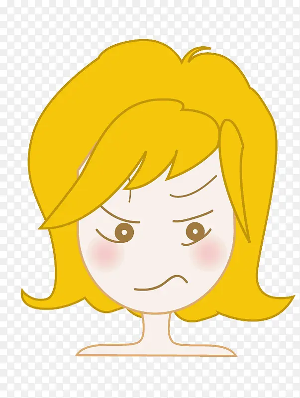 卡通女孩头像