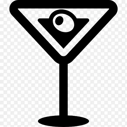 Martini Glass用橄榄图标