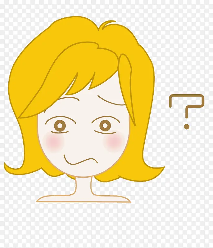 卡通女孩头像