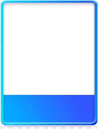 蓝色亮光设计边框