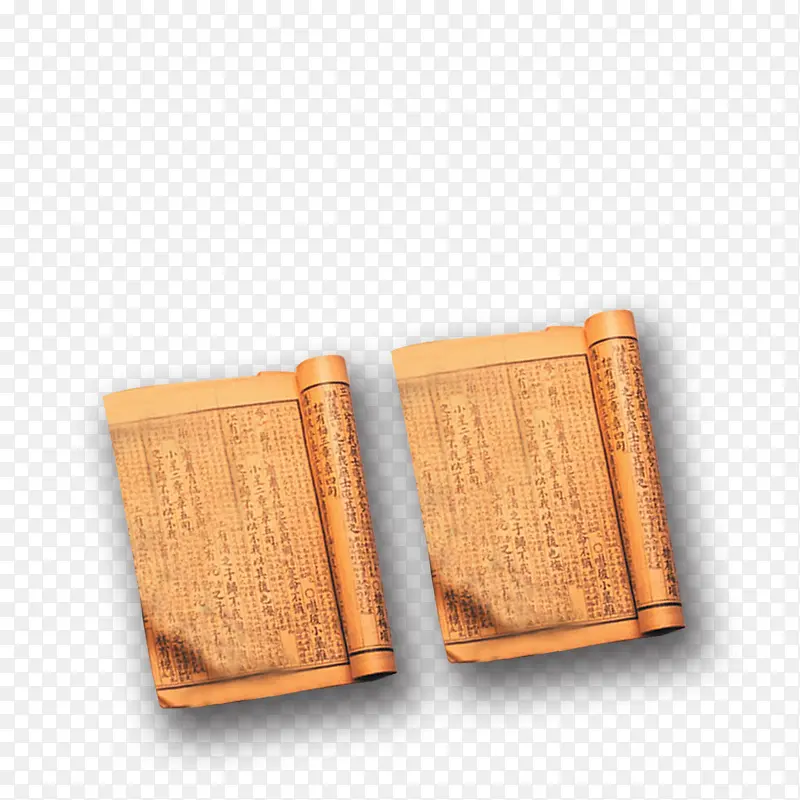 古代卷轴古籍文化书法艺术展示PNG图片素材下载_图片编号ylvjdezp-免抠素材网