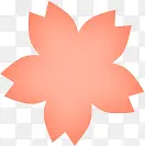 创意合成扁平卡通花瓣造型