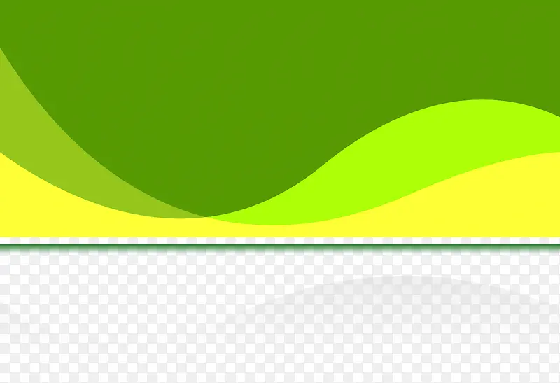 绿色曲线画册封面设计