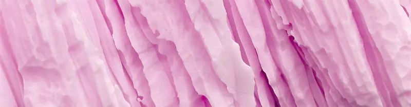 粉色冰川banner创意设计
