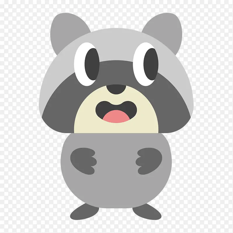 矢量卡通可爱松鼠
