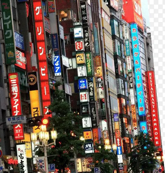 日本街头街景素材