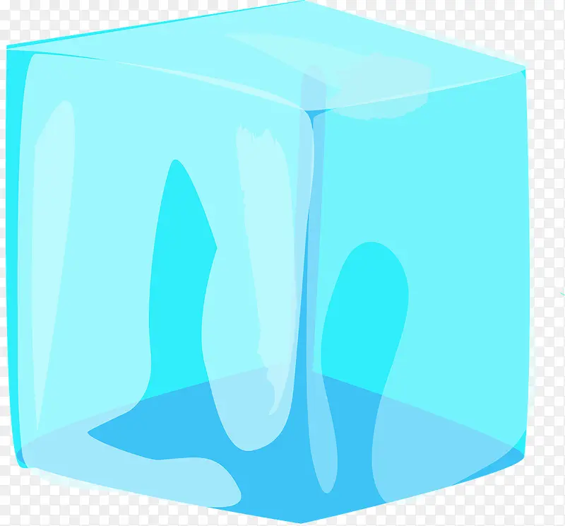 透明的冰块