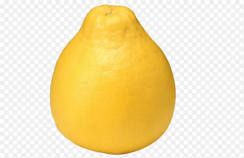 黄色色沙田柚素材图片
