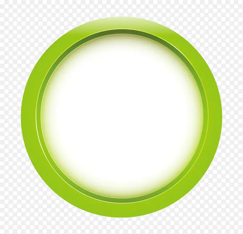 绿色简约圆圈边框纹理