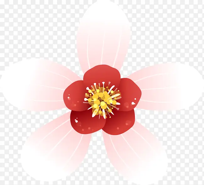卡通手绘花朵