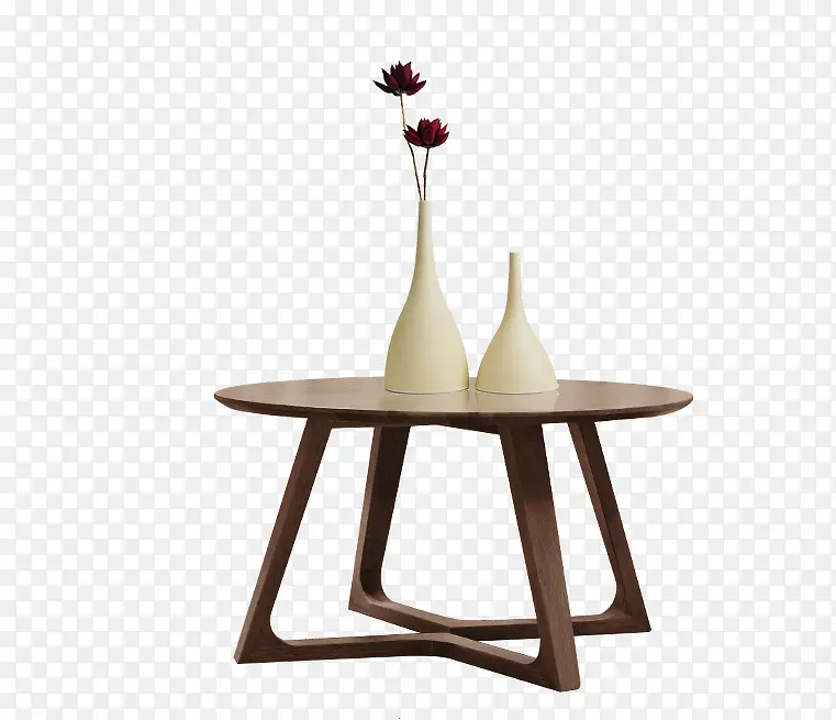 桌子上的花瓶