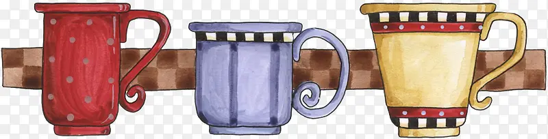 手绘茶杯
