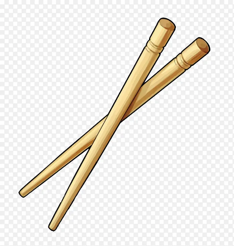 矢量一次性筷子