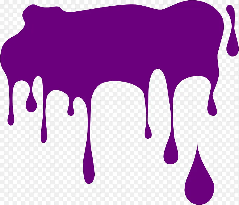紫色滴墨背景